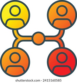 Network vector icon. Can be used for printing, mobile and web applications.