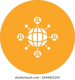 Network vector icon. Can be used for printing, mobile and web applications.