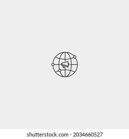 Network vector icon illustration sign