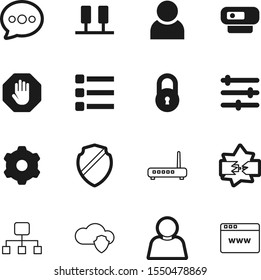 Network Vector Icon Set Such As: Empty, Stop, Lock, Warning, Global, Blog, Silver, Music, Chart, Window, Gear, Gears, Hierarchy, Video, Dropdown, Structure, Privacy, Wave, Red, World, Down, Shape