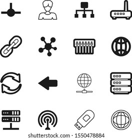 network vector icon set such as: job, tower, poster, big, female, go, girl, organizational, net, signal, hardware, strength, blog, message, archive, chain, mail, document, organization, company