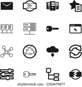 network vector icon set such as: arrow, add, neon, orbit, contact, download, map, circular, marker, organization, player, restart, tower, page, modern, frequency, special, hard, control, structure