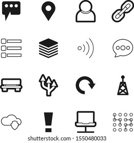 network vector icon set such as: texture, zone, avatar, relax, profile, marker, strength, networking, recover, friend, office, curve, rest, arrows, park, position, phone, double, linked, attention
