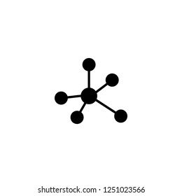 Network vector icon. Network sign on white background. Network icon for web and app