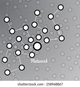 Network. Vector illustration. Eps 10