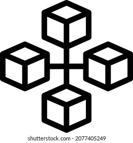 ilustración vectorial de red aislada en un fondo transparente. iconos vectoriales de color para el concepto o los gráficos web.