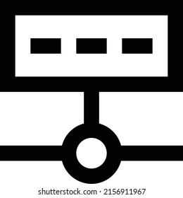 ilustración de vectores de red en un fondo transparente.Símbolos de calidad premium.Icono vectorial de trazo para el concepto y el diseño gráfico.