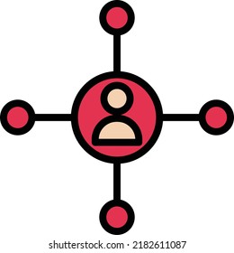 Netzwerk-Vektorgrafik auf transparentem Hintergrund.Premium-Qualität symmbols.Stroke Vektorsymbol für Konzept und Grafikdesign.