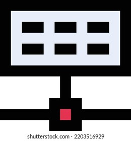 ilustración de vectores de red en un fondo transparente.Símbolos de calidad premium.Icono vectorial de trazo para el concepto y el diseño gráfico.