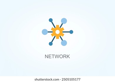 Network Vector Or Logo Sign Symbol Illustration