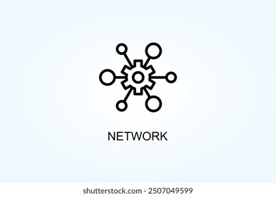 Network Vector Or Logo Sign Symbol Illustration