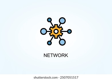 Network Vector Or Logo Sign Symbol Illustration