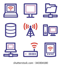 Network web icons