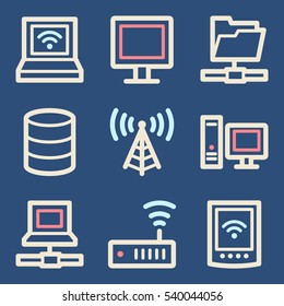 Network web icons