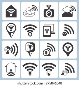 network and wifi icons