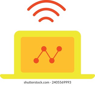 Network And Wifi Vector Illustration
