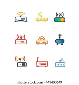 Network Wireless Connection Technology Vector Icon 