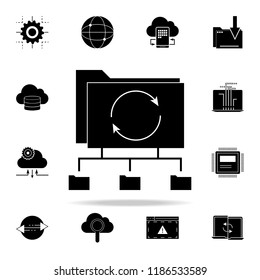 network workflow icon. Web Development icons universal set for web and mobile