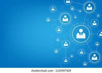 Networked communications systems are interconnected.