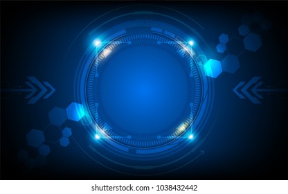 networking connection digital technology concept background eps 10 vector