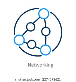 concepto de icono de conexión y conexión