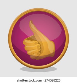 Networking design over white background, vector illustration