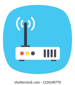 A networking device named internet router