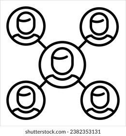 networking , Help and support icon