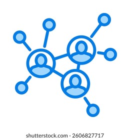 Networking Icon Element for Design