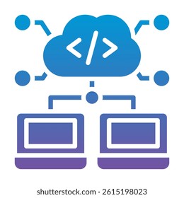 Networking Icon Element For Design