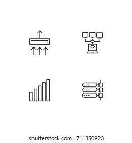 Networking Icon Line
