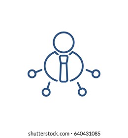 Networking Icon Vector
