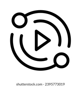 Networking Icon Vector Symbol Design Illustration
