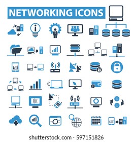 networking icons
