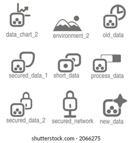 Networking icons set 2. Check my portfolio for many more images from this series.