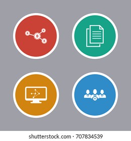 Networking Icons Set