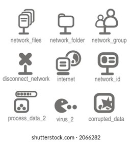 Networking icons set 6. Check my portfolio for many more images from this series.