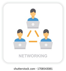 Networking icons for web design, book, ads, app, project etc.