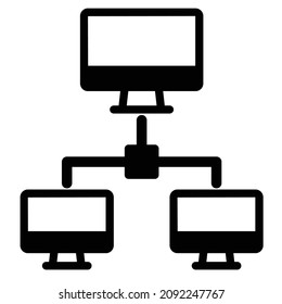 Icono de vector aislado de red que puede modificar o editar fácilmente

