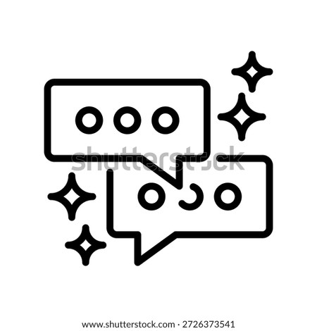 Networking Line Icon, Outline Symbol for Business Connection, Social Link, Professional Growth, Internet Access, and Signal Strength. Vector Sign Icon.