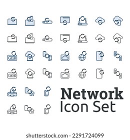 Networking Made Easy: Icon Set