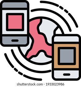 Iconos útiles para el uso compartido de redes