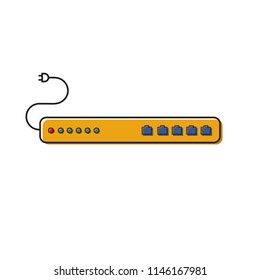Networking switch, network, router icon vector image.
