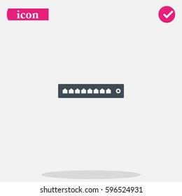 Networking switch or router icon.