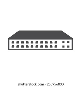 Networking Switch vector image to be used in web applications, mobile applications and print media