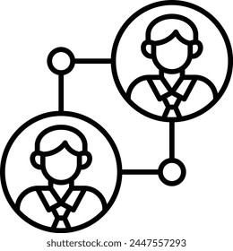 Networking vector icon. Can be used for printing, mobile and web applications.