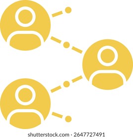 Ícone de vetor de rede. Pode ser usado para impressão, aplicativos móveis e da Web.