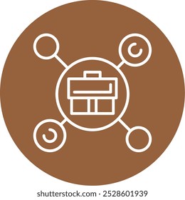 Networking Vector Icon Design Symbol