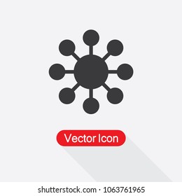 Networking Vector Icon Eps10
