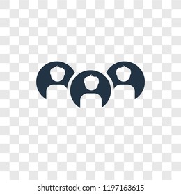 Networking vector icon isolated on transparent background, Networking transparency logo concept